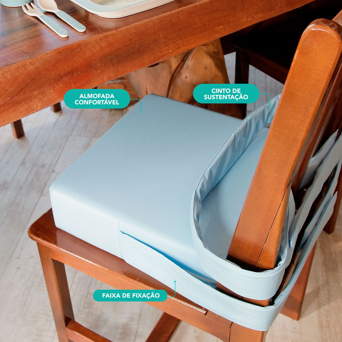 ALMOFADA DE ELEVAÇÃO AZUL BEBÊ