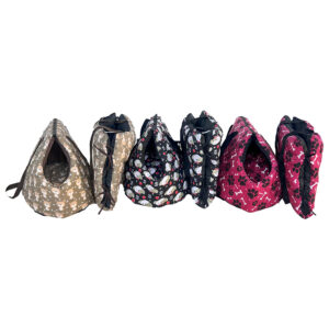 Bolsa de Transporte e Cama Iglu Pet 2 em 1 Amora Pop Dog Impermeável