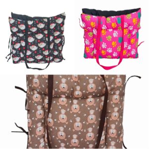 Colchonete e Bolsa 2 em 1 Pet Hanna Pop Pequeno Retangular Impermeável